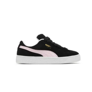 puma suede xl black whisp of pink
